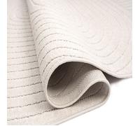 Tapis de Salon Moderne - THE CARPET - Santo Plus - Crème - Rond 120 cm