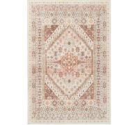 Tapis de salon rétro - Unbrand - 4060 cm - Orange - Imitation cachemire - Lavable - Anti-salissure - Grande surface