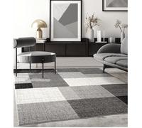 Tapis de salon - THE CARPET - PEARL - Géométrique - Gris - 120x160 cm