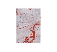 Tapis salon et chambre tissé plat ORANGE CITY 200 x 280 cm