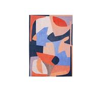 Tapis de salon tissé plat Shapes - Gallery Collection - Carpe Diem - 170 x 240 cm - Design texturé, formes abstraites entrelacées, couleurs