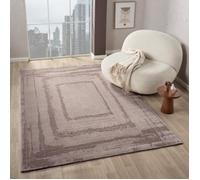 Tapis de salon - VIMODA - Berbère - 280x380 cm - Taupe - Synthétique