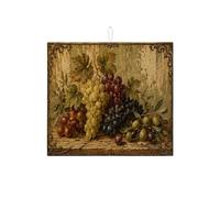 Tapis de séchage vintage en microfibre pour comptoir de cuisine, motif floral vert rustique et absorbant pour décoration de comptoir de cuisine, 40,6 x 45,7 cm