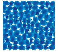 Tapis de Sécurité Douche PVC Pebble - SPIRELLA - 54 x 54 cm - Bleu