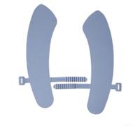 Tapis de Siège pour wc Silicone Imperméable 38cm Antidérapant(blue) | Matériau silicone sûr, imperméable, réduit 99,9%, taille 38cm, confort hiver