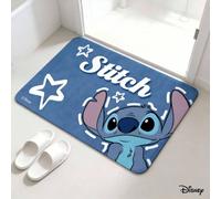Tapis de sol antidérapant décoratif avec motif mignon de Stitch de Disney. Idéal pour la salle de bain, le salon, la chambre, la salle à manger, le bureau, la cuisine et l'extérieur. 15,75 po * 23,62 
