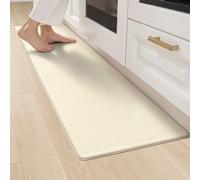 Tapis de sol antidérapant pour cuisine, 44x200 cm, beige, imperméable