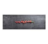 Tapis de sol de cuisine lavable Poivre 45x150 cm Multicolore G
