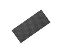 Tapis de sol de garage SucceBuy PVC 228x520 cm épaisseur 2,2 mm Noir antidérapant