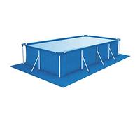 Tapis de sol de piscine - 2,5 x 4,5 m - Pliable - En polyéthylène - Fond rectangulaire - Film de sol pour différentes piscines gonflables