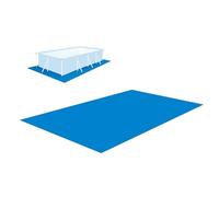 Tapis de sol de piscine - Bâche de sol en polyéthylène robuste | | Bâche de protection anti-poussière pour piscine | 2 x 3 m, 2,5 x 3,4 m, 2,5 x 4,5 m, 3 x 5 m, protection de base pour