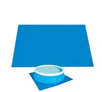 Tapis de sol de piscine - Tapis de protection pour fond - Rembourrage de protection de piscine - pour béton, ciment, gravier, terrasse, pelouse, jardin, camping, été
