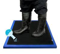 Tapis de sol désinfectant antidérapant pour hôpitaux et laboratoires, anti-taches, 59 x 69 cm, idéal pour la propreté et la sécurité