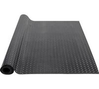 Tapis de sol en caoutchouc 1848 x 1236mm Tapis de sol en caoutchouc SBR 3 mm d'épaisseur Tapis à picots Tôle larmée diamantée Tapis de sol antidérapant Tapis en caoutchouc Idéal pour les garages, les 