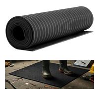 Tapis de sol en caoutchouc haute tension - 6000 V - Tapis de sécurité isolant durable antidérapant - Protection de sol antichoc pour espaces de travail industriels - Solution de sécurité électrique