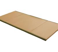 Tapis de sol en rotin et en fibres de noix de coco, d'aspect naturel