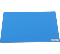 Tapis de sol en silicone, tapis de sol antidérapant pour ordinateur et téléphone (bleu foncé)