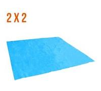 Linxor - Tapis de Sol et de Protection Bleu pour Piscine - 5 Tailles Disponibles