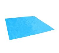 Tapis de sol et de protection bleu pour piscine 5 m x 5 m - Linxor