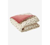 Tapis de sol / Fond de parc gaze de coton et velours GRENIER écru / multicolore 75X100