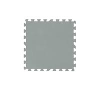 BESTWAY Flowclear Lot de 9 tapis de protection pré formés 50 x 50 cm, gris 58639