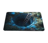 Tapis de Sol Illusion Optique | Tapis Design Escalier Cool avec Antidérapant,3D Illusion Optique Carpette - Convient Pour La Décoration D'Halloween Dans L'entrée Cuisine Et Salle De Bain