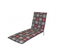 Tapis de sol pour Rolliege Motion XL, dimensions 195 x 60 x 8 cm, couleur gris anthracite, avec accents rouges