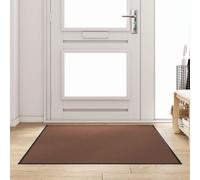 Tapis De Sol Rectangulaire Marron 120x180 Cm