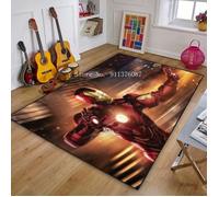 Tapis de sol super-héros Disney Spiderman les Avengers - Disney - DSN-5879 - Synthétique - Moderne - 120 cm