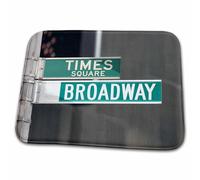 Tapis De Sol Times Square Broadway, Enseigne Lumineuse, Scène De La Ville Durable Paillasson D'Entrée Lavable Paillasson Intérieur pour Salons Couloirs Portes Extérieures