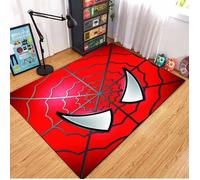 Tapis de super-héros Spiderman - NVY-9230 - Rouge - Enfant: 120x180cm
