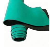 Tapis de Table à souder antistatique vert, 0.4m 0.6 0.8 1 1.2 2 2.5 4 M | Tapis de Protection contre les décharges électrostatiques, panneau souple, nappe d'établi à haute(2mm,0.5x2m/1.6x6.6ft)