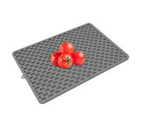 Tapis De Vaisselle Grand Silicone Facile À | Antidérapant Cuisine Tapis De Séchage Vaisselle Pour Comptoir Machine À Café Assiette Couverts Bol Plateau Maison Restaurant