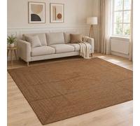 vidaXL Tapis fait à la main en jute naturel 80x160 cm