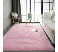 Tapis de zone moelleux et moderne, grand et shaggy, convenant pour la chambre à coucher, le salon, le dortoir, la décoration de la maison. Peluche en fibre de polyester moelleuse, rembourrage en mouss