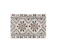 Tapis Déco à Motifs "Saharienne" 60x110cm Beige