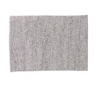 Tapis Déco en Laine "Jajru" 200x300cm Gris Clair