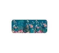 Tapis Déco Imprimé Alouette 45x120cm Bleu
