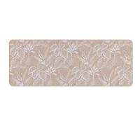 Tapis Déco Imprimé Stylis 45x120cm Naturel & Blanc