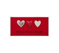 tapis deco rectangle 57 x 115 cm imprime home passion Douceur d'Intérieur