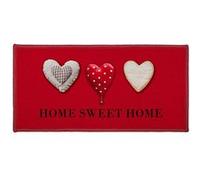 Douceur d'Intérieur, Tapis Rectangle (50 x 120 cm) Home Passion Rouge, Imprimé