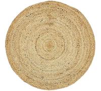Tapis déco rond en jute 90x90cm