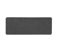 Douceur d'Intérieur, Tapis Rectangle (45 x 120 cm) Simeo Anthracite, Tissé Uni