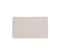 Paris Prix - Tapis rectangle Simeo - 45 x 75 cm - Naturel beige - Tissé uni