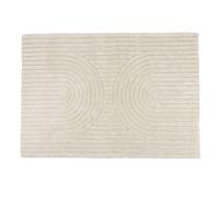 Tapis Déco Texturé Niklas 200x290cm Blanc