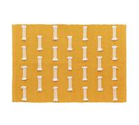 Tapis Déco Tissé Juline 50x80cm Jaune