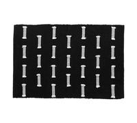 Tapis Déco Tissé Juline 50x80cm Noir