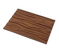 Silikomart – Tapis à gâteau en silicone MAGIC WOOD MAT, antiadhésif, design 3D, 250×185 mm