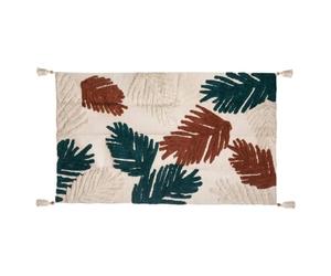 Tapis décoratif en Coton Motifs tuftés 90 x 150 cm - Atmosphera
