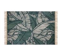 Atmosphera – Tapis Jungle – Coton – 120 x 170 cm – Vert